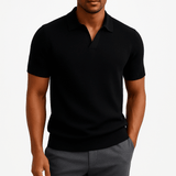 Camisa Polo Texturizada de Poliéster
