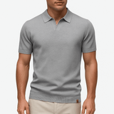 Camisa Polo Texturizada de Poliéster
