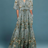 Rute - Elegante Vestido Maxi con Estampado Floral