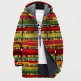 Chaqueta de rayas étnicas