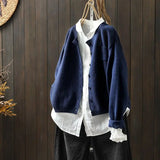Marlene - Lino Cardigan