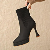 Eugénia - Botas de Plataforma: Confort y Elegancia para Ella