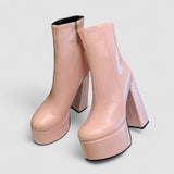 Carina - Botas de plataforma alta con estilo y seguridad