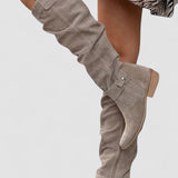Estrella - Elegantes Botas de Rodilla