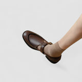 Ariana - Zapatos Mary Jane Ortopédicos con Punta Cuadrada