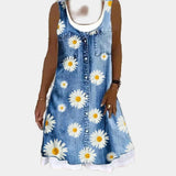 Vestido de Jean Sofisticado y Confortable