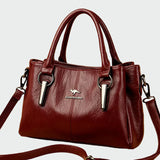 Elegante bolsa de hombro clásica