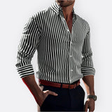 Artur - Camisa Clásica de Rayas