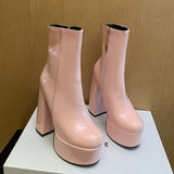 Carina - Botas de plataforma alta con estilo y seguridad