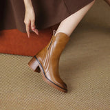 Clara - Botas de Cuero