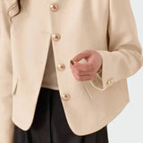 Blazer de corte sofisticado