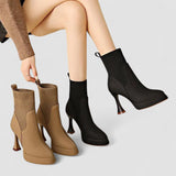 Eugénia - Botas de Plataforma: Confort y Elegancia para Ella