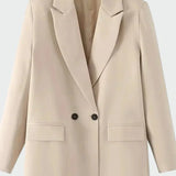 Chaqueta Oversized de Estilo Moderno