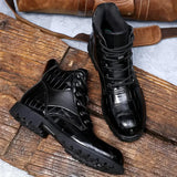 Afonso - Botas de Cuero de Cocodrilo Auténtico