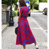 Amélia - Midi Floral Dress