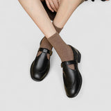 Ariana - Zapatos Mary Jane Ortopédicos con Punta Cuadrada