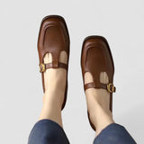 Elisabete - Zapatos Ortopédicos de Tira Estilo Mary Jane