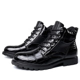 Afonso - Botas de Cuero de Cocodrilo Auténtico