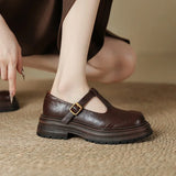 Mary Janes - Elegantes Zapatos de Cuero