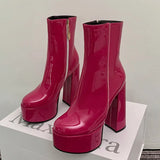 Carina - Botas de plataforma alta con estilo y seguridad