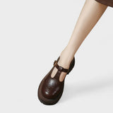 Mary Janes - Elegantes Zapatos de Cuero