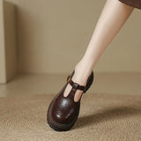 Mary Janes - Elegantes Zapatos de Cuero