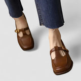 Elisabete - Zapatos Ortopédicos de Tira Estilo Mary Jane