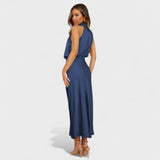 Alba - Vestido Satinado Elegante