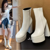 Carina - Botas de plataforma alta con estilo y seguridad