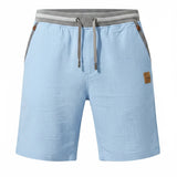 Victor - Pantalones Cortos de Lino para el Verano