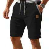 Victor - Pantalones Cortos de Lino para el Verano