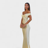 Bárbara - Maxi Vestido de Satén