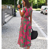 Amélia - Midi Floral Dress