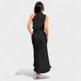 Alba - Vestido Satinado Elegante