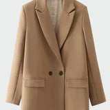 Chaqueta Oversized de Estilo Moderno
