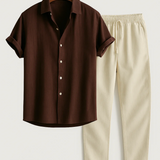 Conjunto de Camisa y Pantalones para el Verano