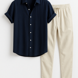 Conjunto de Camisa y Pantalones para el Verano
