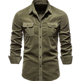 Camisa Larga de Mezcla Transpirable