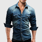 Camisa Estructurada con Botones en la Parte Frontal