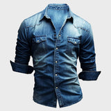Camisa Estructurada con Botones en la Parte Frontal