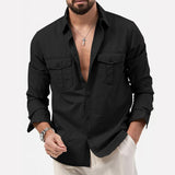 Camisa Térmica con Bolsillos Cargo Confort