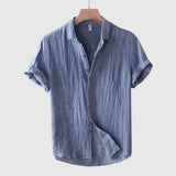 Camisa de Mezcla Ligera con Corte Relax