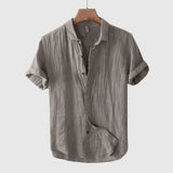 Camisa de Mezcla Ligera con Corte Relax