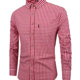 Camisa de Cuadros en Tejido Suave