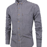 Camisa de Cuadros en Tejido Suave