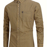 Camisa de Cuadros en Tejido Suave