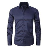 Camisa de Poliéster Antarrugas