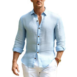 Camisa Slim Fit con Cuello Polo