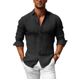 Camisa Slim Fit con Cuello Polo