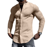 Camisa de Mezcla Suave y Estilo Relajado